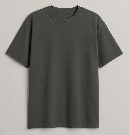 Essential Oversized T-Shirt – Charcoal Grey
