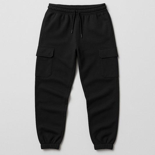 Urban Cargo Joggers – Black