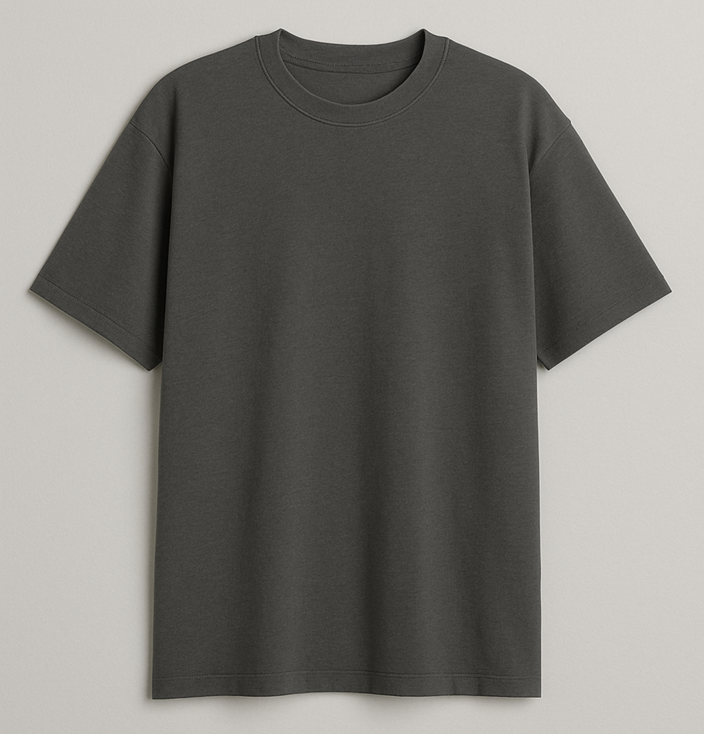Essential Oversized T-Shirt – Charcoal Grey